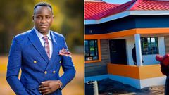 YouTuber Nicholas Kioko responds to critics comparing his village house to a police station