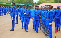 National Police Officers in a previous parade