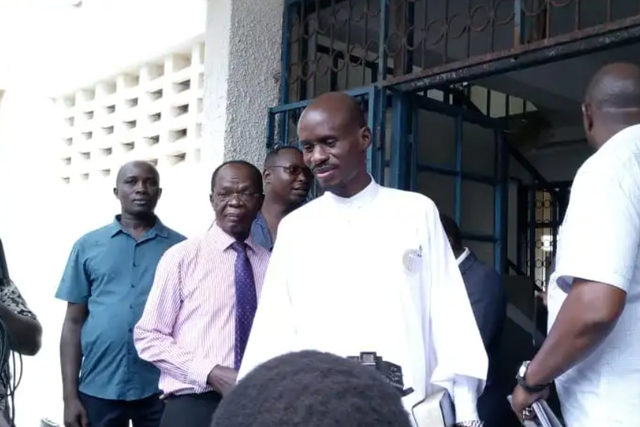 Pastor Ezekiel Odero shortly after being arrested in Mombasa