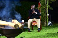 President William Ruto during an interview at Sagana State Lodge on August 6, 2023