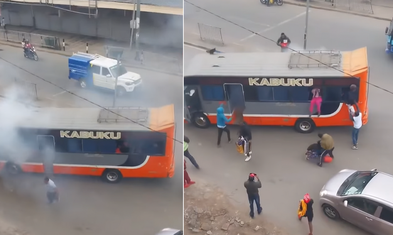 Outrage erupts as teargas engulfs Super Metro bus with passengers[Video]