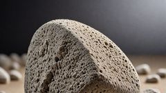 An AI-generated image of a pumice stone