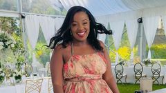 Actress Jackie Matubia