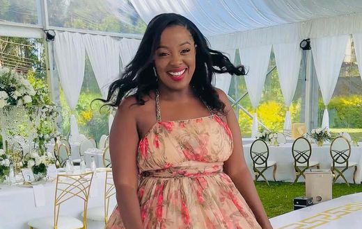 Actress Jackie Matubia
