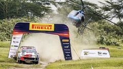 The official WRC Safari Rally chopper