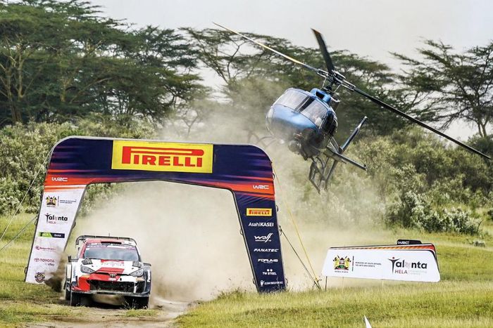 The official WRC Safari Rally chopper