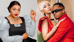 From left: Wolper Stylish, and Wema Sepetu & her boyfriend Whozu