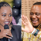 A collage of President Uhuru Kenyatta and Muthoni wa Kirumba