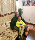 Bonny Khalwale and his grandson Shindishindu