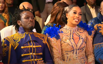 Deputy President Rigathi Gachagua makes a special appearance at Bahati and Diana Marua's  'The Bahati's Empire' reality show launch event on June 6, 2024