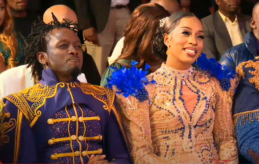 Deputy President Rigathi Gachagua makes a special appearance at Bahati and Diana Marua's  'The Bahati's Empire' reality show launch event on June 6, 2024