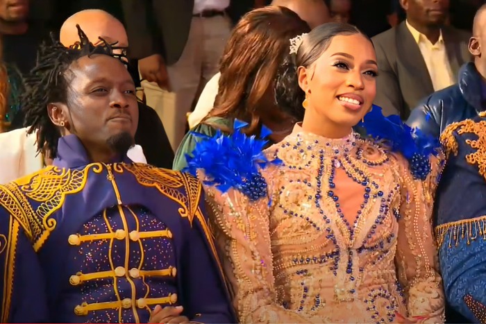 Deputy President Rigathi Gachagua makes a special appearance at Bahati and Diana Marua's  'The Bahati's Empire' reality show launch event on June 6, 2024