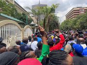 Nyamakima, Kamukunji traders protest outside Deputy President Rigathi Gachagua's office