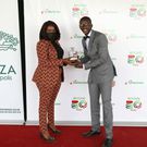 Njugush and his wife Celestine Ndinda