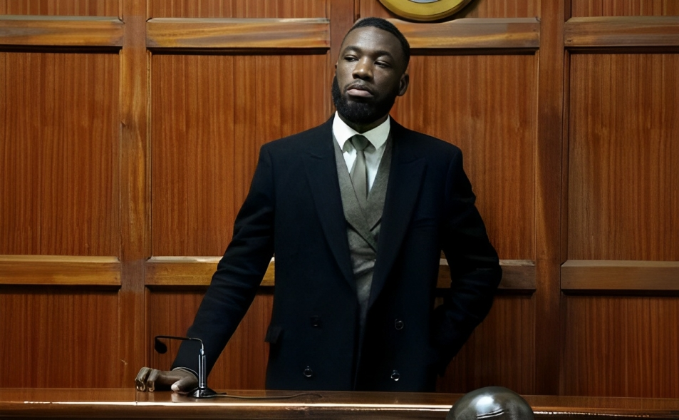 Brian Mwenda in court