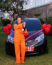 Flaqo gifts his girlfriend Keranta a new car for her birthday