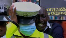 Matatu driver clings on policewoman to escape wrath of boda boda riders