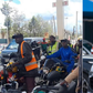 A collage of bodaboda riders and Eric Omondi [Photos: Instagram]