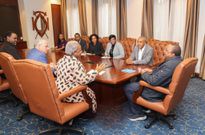 Former President Uhuru Kenyatta hosts Special Representative of the Secretary General of the UN in the Democratic Republic of Congo (DRC) Bintou Keita in Nairobi