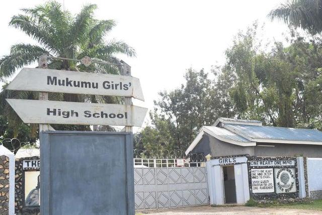 Mukumu Girls High School signage