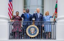 President William Ruto & Joe Biden with First Ladies Rachel Ruto & Jill Biden at the White House, Washington D.C.