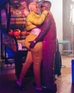 Harmonize and her video vixen Caren