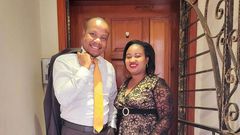 Bonnie Musambi and wife Betty Musambi