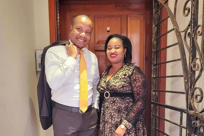 Bonnie Musambi and wife Betty Musambi