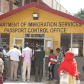 People queing at Immigration Department