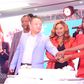 Rapper Diana Marua, Kevin Bahati and other celebrities when the rapper was unveiled alongside Dr Ofweneke and marriage counsellor Getrude Mungai to host Hello Mr Right, Season 3