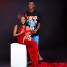 Georgina Njenga, Tyler Mbaya and their daughter Astra