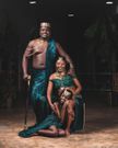 Nyce Wanjeri, her husband Leting and their firstborn daughter