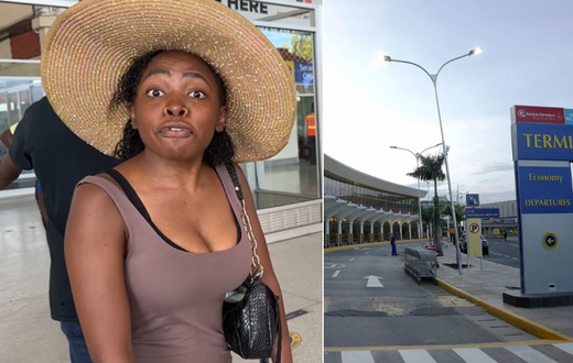 Laws Miss Trudy broke at Mombasa Airport