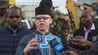 Government Spokesperson Isaac Mwaura addresses journalists in Nakuru County