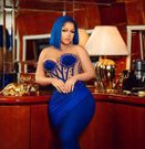 Fayvanny posing in a yacht in a photo posted on July 16, 2023, on Instagram