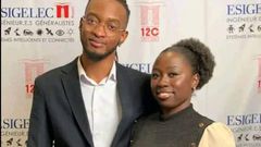 Fancy Makadia and boyfriend