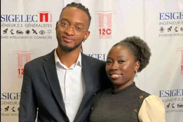 Fancy Makadia and boyfriend