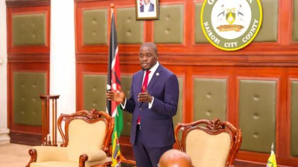 File image of Nairobi Governor Johnson Sakaja