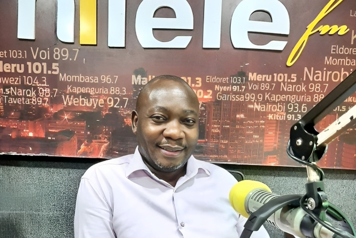 Milele FM Presenter Francis Luchivya