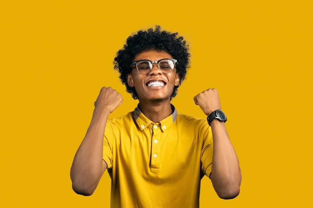 A happy man