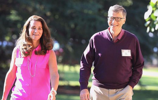 Bill and Melinda gates are splitting up, the Microsoft co-founder announced on Monday.Scott Olson/Getty Images
