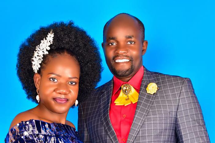 The late Florence Robert & her hubby Pastor Robert