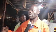 Peter Otieno, a driver who escaped death during the tragic accident at Londiani, Kericho county on Friday, June 30, 2023