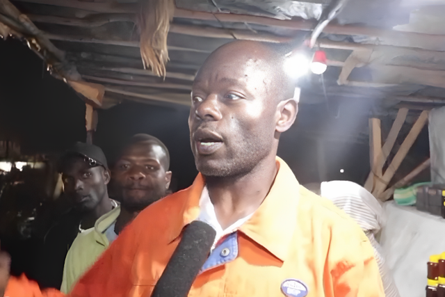Peter Otieno, a driver who escaped death during the tragic accident at Londiani, Kericho county on Friday, June 30, 2023