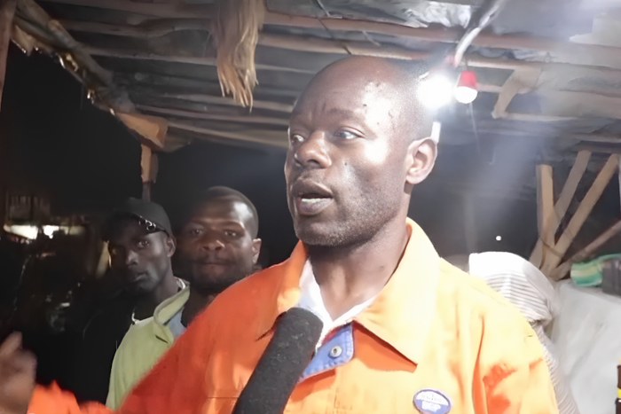 Peter Otieno, a driver who escaped death during the tragic accident at Londiani, Kericho county on Friday, June 30, 2023