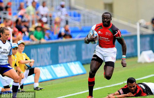 Shujaa's main man Collins Injera