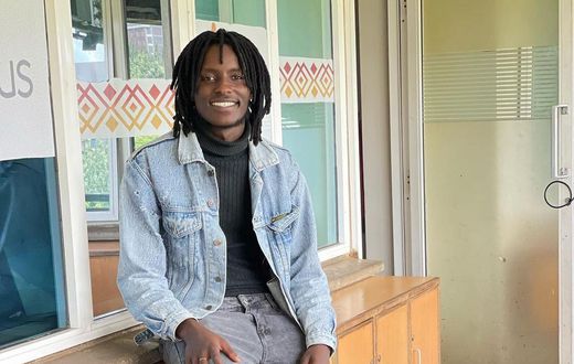 Comedian Vinnie Baite