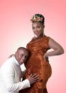 Philip Karanja and Kate Actress' family moments