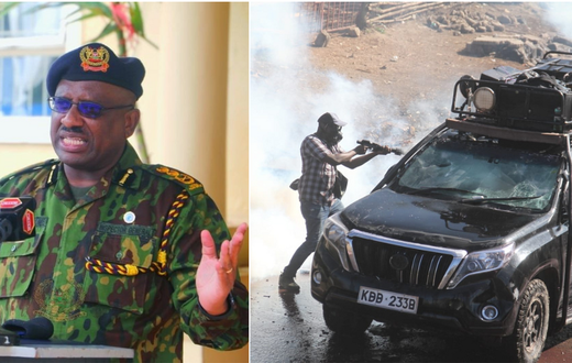 Inspector General of Police Japheth Koome