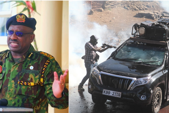 Inspector General of Police Japheth Koome